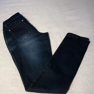 T Five dark denim jeans with blings size 7